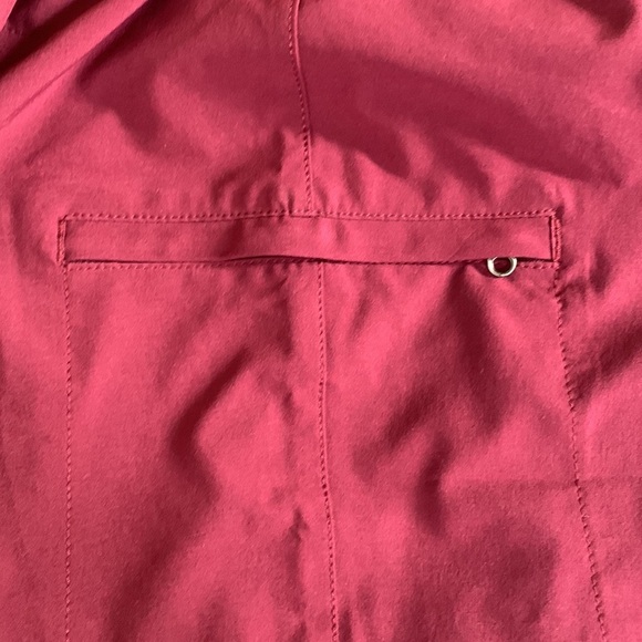 Eddie Bauer Ruched Capris in Dark Berry - Picture 6 of 6